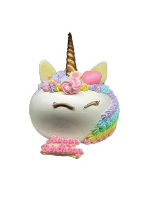 圓形獨角獸蛋糕