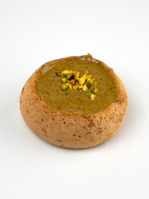 開心果麻糬布甸