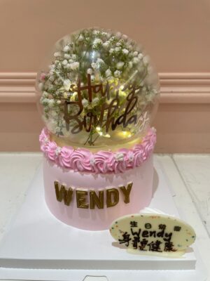 玻璃球滿天星蛋糕